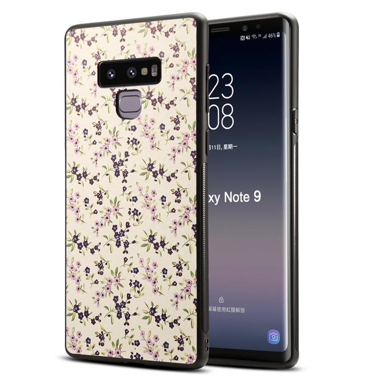 

Blue Flower Pattern TPU + PC Case for Galaxy Note 9