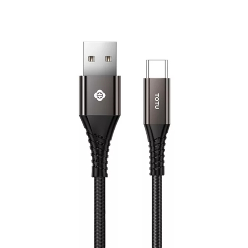 

TOTUDESIGN Color Core Series 5V 5A USB-C / Type-C Fast Charging Data Cable, Length : 1m(Grey)