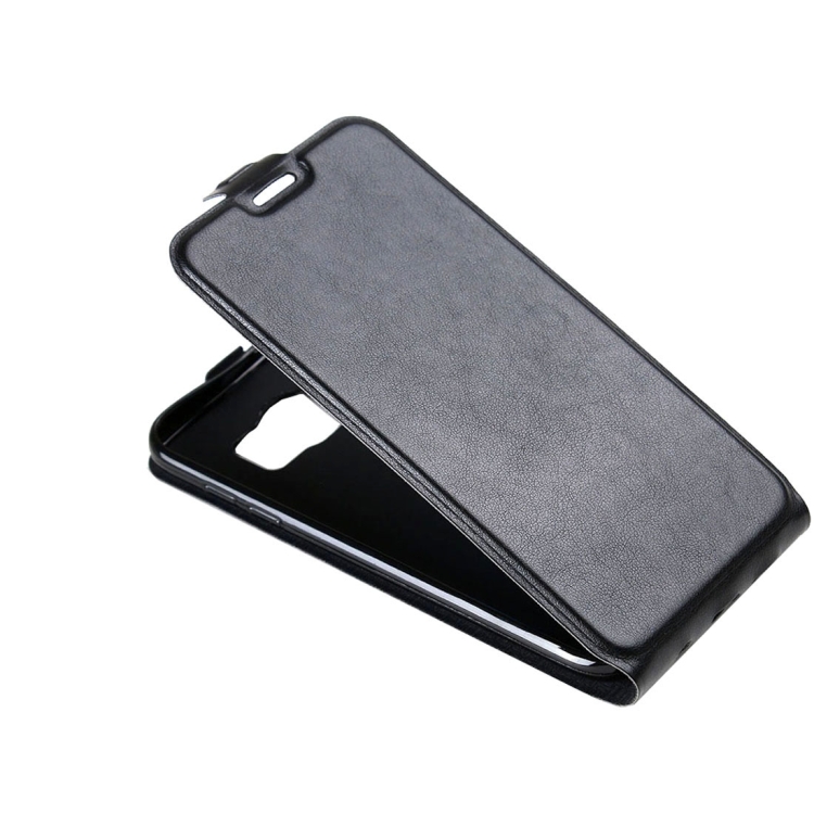

For Galaxy S7 Edge / G935 Vertical Flip Leather Case with Card Slot & Photo Frame(Black)
