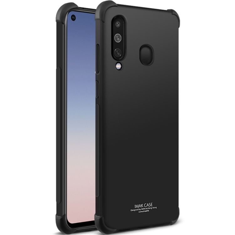 

IMAK All-inclusive Shockproof Airbag TPU Case for Galaxy A60, with Screen Protector (Black)