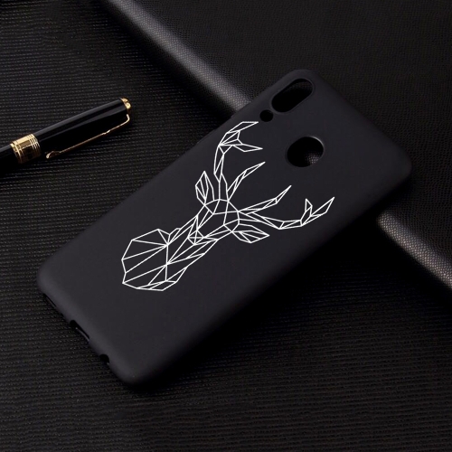 

Elk Painted Pattern Soft TPU Case for Galaxy A40