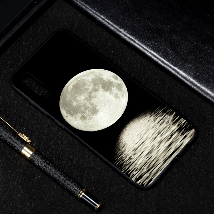 

Moon Painted Pattern Soft TPU Case for Galaxy A70