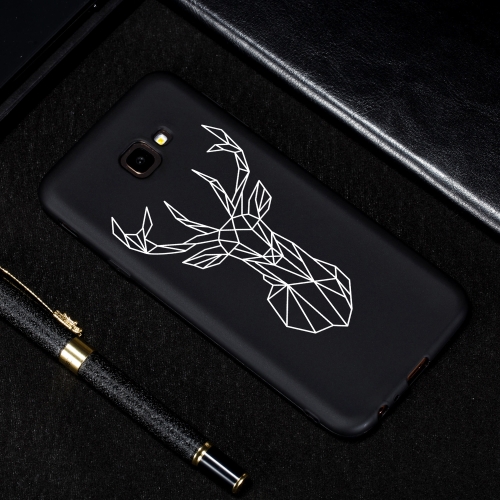 

Elk Painted Pattern Soft TPU Case for Galaxy J4+