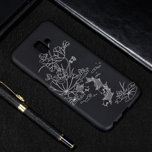 

Lotus Pond Painted Pattern Soft TPU Case for Galaxy J6+