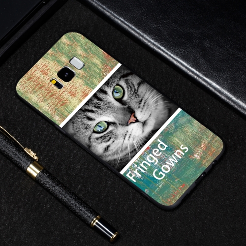 

Cat Painted Pattern Soft TPU Case for Galaxy S8+
