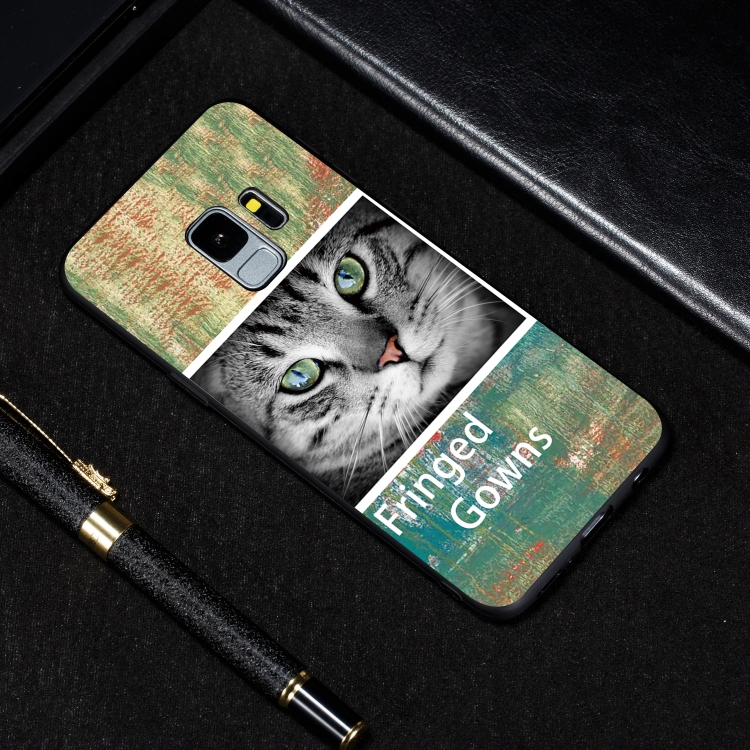 

Cat Painted Pattern Soft TPU Case for Galaxy S9