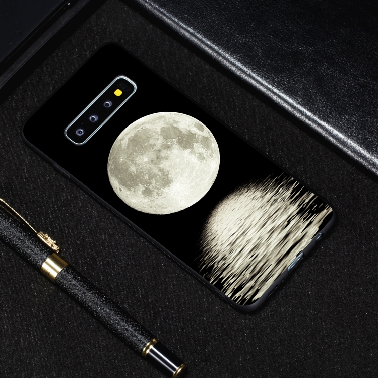 

Moon Painted Pattern Soft TPU Case for Galaxy S10