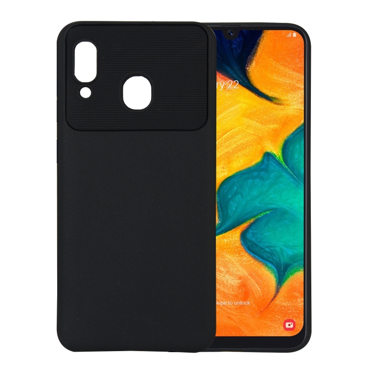

Beetle Series Shockproof TPU Case for Galaxy A30 (Black)