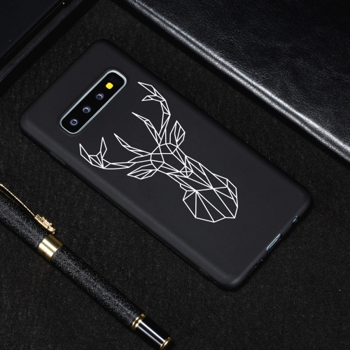 

Elk Painted Pattern Soft TPU Case for Galaxy S10e