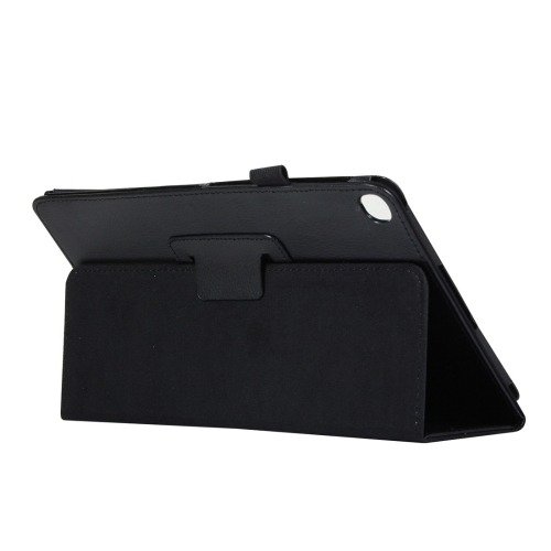 

Litchi Texture Horizontal Flip Leather Case for Galaxy Tab A 10.1 (2019) T510 / T515, with Holder (Black)