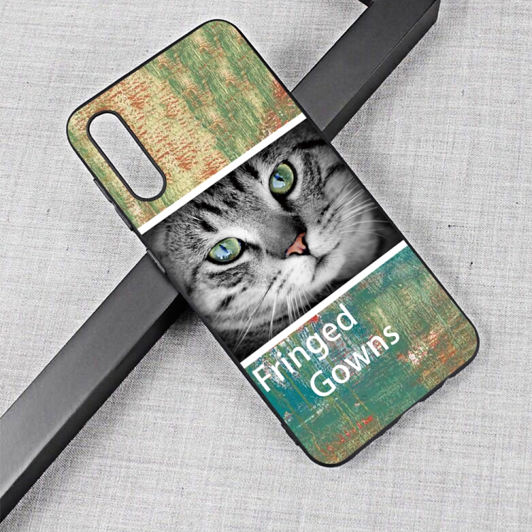 

Cat Painted Pattern Soft TPU Case for Galaxy A50