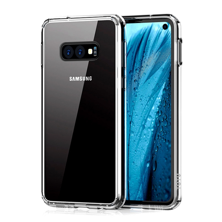 

TOTUDESIGN Fairy Series TPU+PC Transparent Case for Galaxy S10 (Transparent)