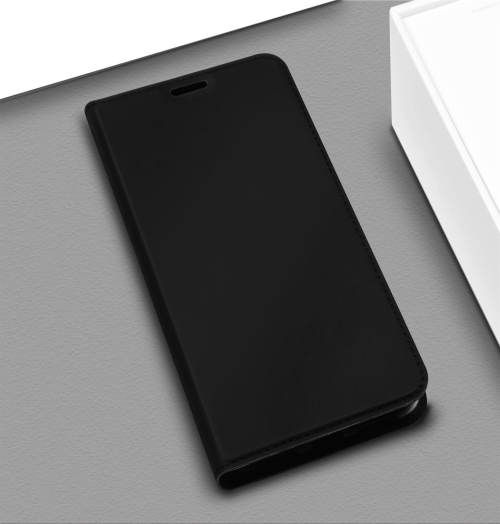 

DZGOGO ISKIN Series Slight Frosted PU+ TPU Case for Galaxy A50 (Black)