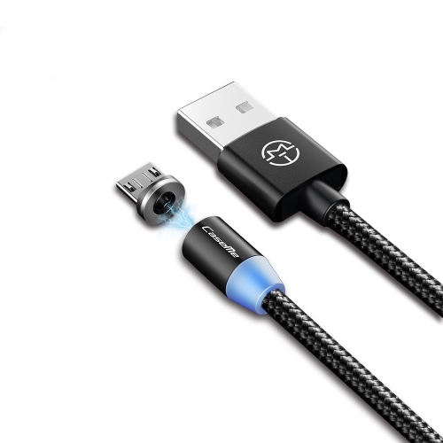 

CaseMe Micro USB to USB Magnetic Charging Cable for Series 1, Length : 1m(Black)