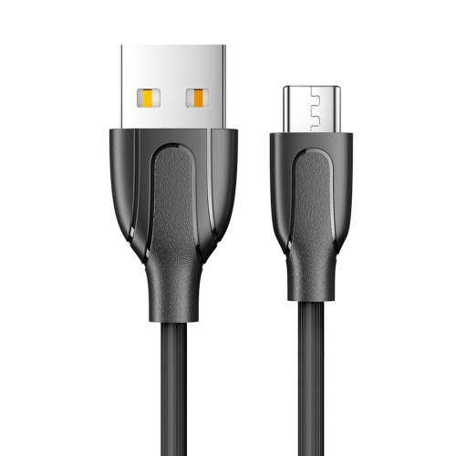 

JOYROOM S-M355 Yue Series 2.0A 1m PVC Cord USB to Micro USB Data Sync Charge Cable, For Galaxy, Huawei, Xiaomi, LG, HTC and Other Smart Phones (Black)