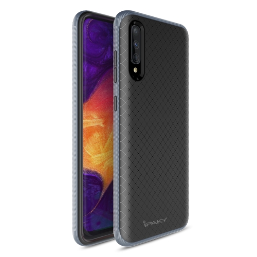 

iPAKY Bumblebee PC Frame + TPU Case for Galaxy A50 (Blue)