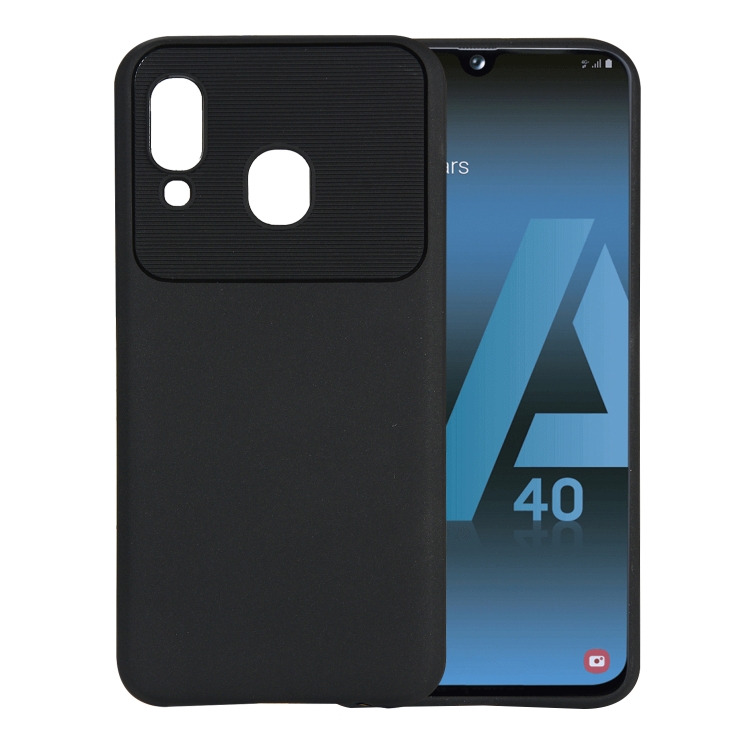 

Beetle Series Shockproof TPU Case for Galaxy A40 (Black)