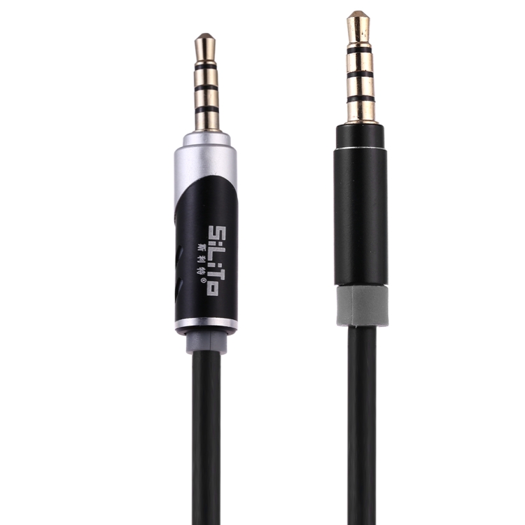 

1.5m 3.5mm Jack Elbow Male to Male Stereo Audio Cable (Black)