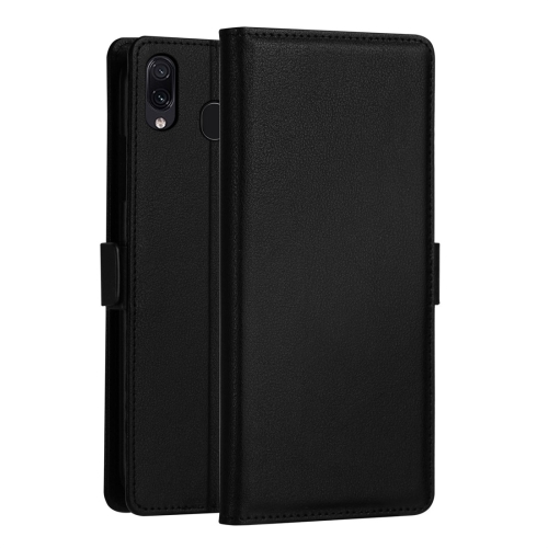 

DZGOGO MILO Series PC + PU Horizontal Flip Leather Case for Galaxy M20, with Holder & Card Slot & Wallet (Black)