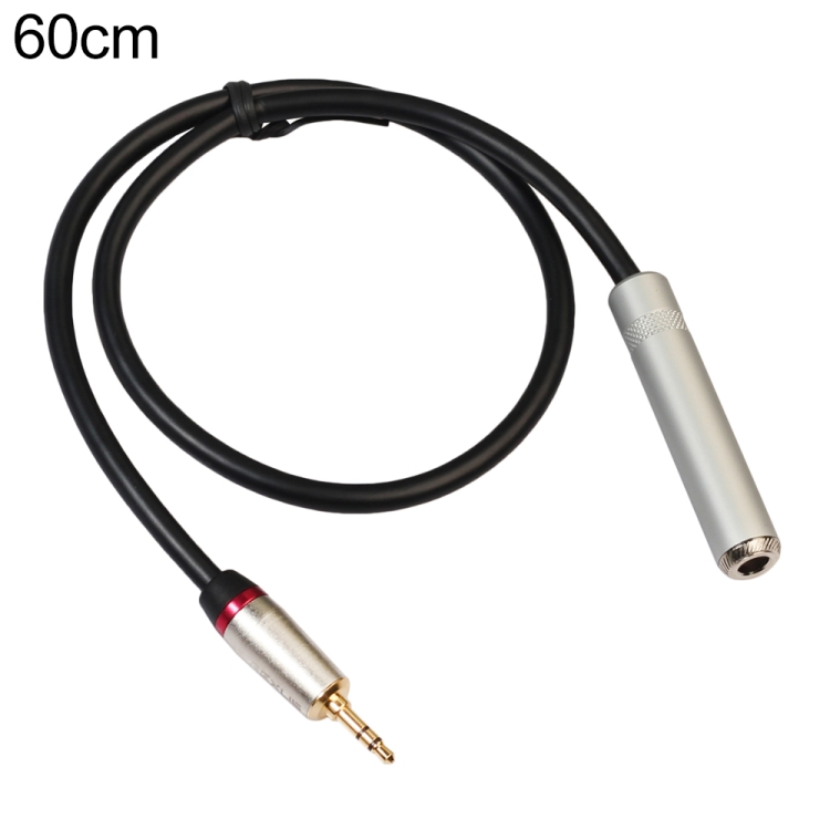 

REXLIS TC128MF 3.5mm Male to 6.5mm Female Audio Adapter Cable, Length: 60cm