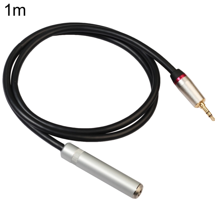 

REXLIS TC128MF 3.5mm Male to 6.5mm Female Audio Adapter Cable, Length: 1m