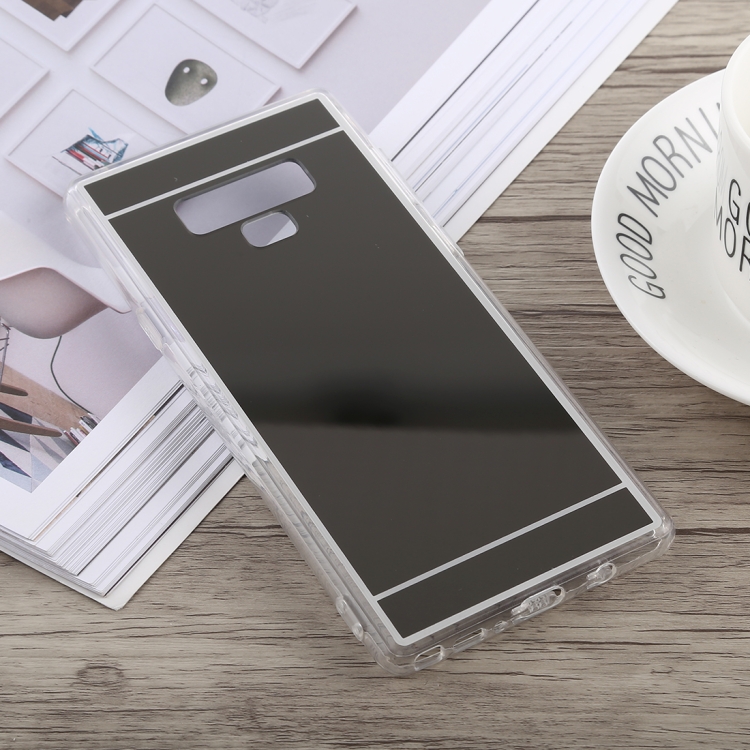 

Acrylic + TPU Electroplating Mirror Case for Galaxy Note9 (Black)