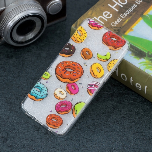 

Doughnut Pattern Transparent TPU Protective Case for Galaxy S10e