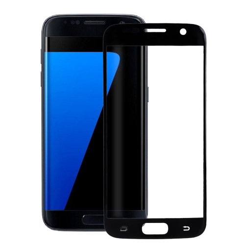 

For Galaxy S7 Edge / G935 Ultrathin Colorized Silk-screen TPU Full Screen Protector Film(Black)