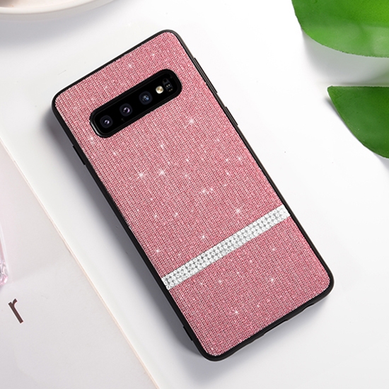 

SULADA Glitter Powder Diamond TPU Case for Galaxy S10+ (Pink)