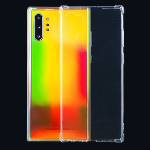 

For Galaxy Note10+ Four-Corner Shockproof Ultra-Thin Transparent TPU Case