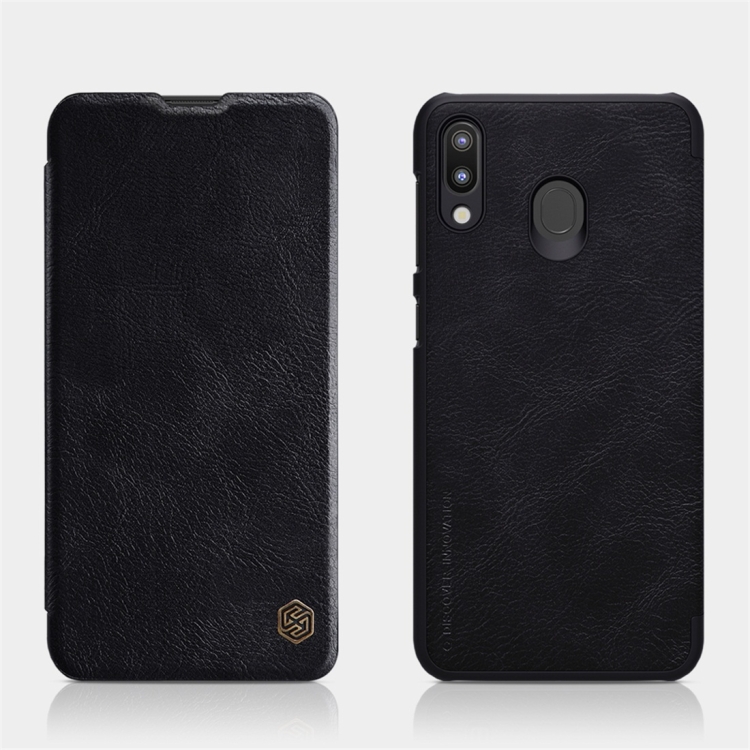 

NILLKIN Crazy Horse Texture Horizontal Flip Leather Case for Galaxy M20, with Card Slot (Black)