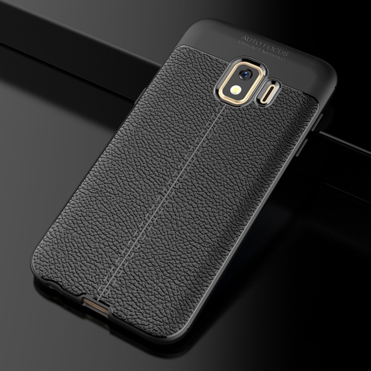 

Litchi Texture TPU Shockproof Case for Galaxy J2 Core (Black)