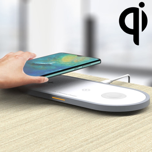 

W40 3 in 1 Quick Wireless Charger for iPhone, Apple Watch, AirPods