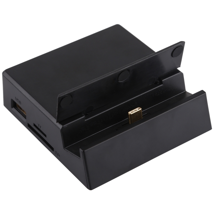 

V105 USB-C / Type-C to USB 2.0 x 3 + USB-C / Type-C + HDMI + Audio Port + SD / TF Card Reader Multi-function Phone Stand HUB Docking Station