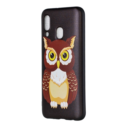 

Embossed Painted Owl Pattern TPU Case for Galaxy A40