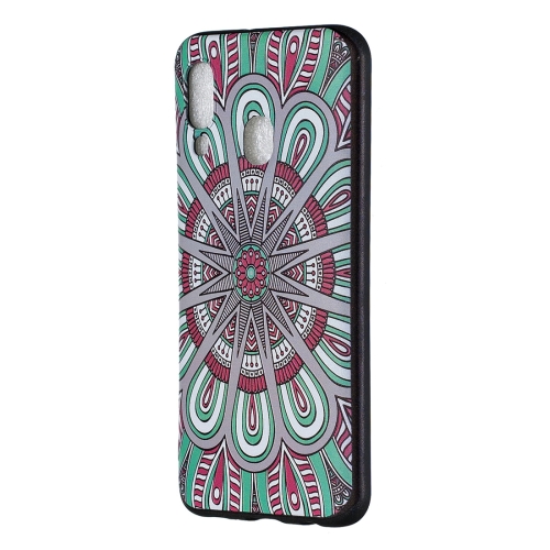 

Embossed Painted Mandala Pattern TPU Case for Galaxy A40
