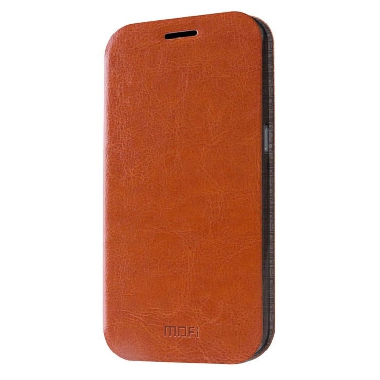 

MOFI For Galaxy S7 / G930 Crazy Horse Texture Horizontal Flip Leather Case with Holder(Brown)