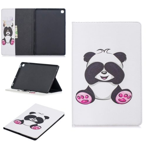 

Colored Drawing Panda Pattern Horizontal Flip Leather Case for Galaxy Tab S5e 10.5 T720 / T725, with Holder & Card Slots & Wallet