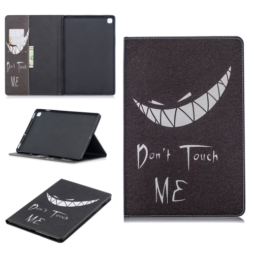 

Colored Drawing Smirk Pattern Horizontal Flip Leather Case for Galaxy Tab S5e 10.5 T720 / T725, with Holder & Card Slots & Wallet