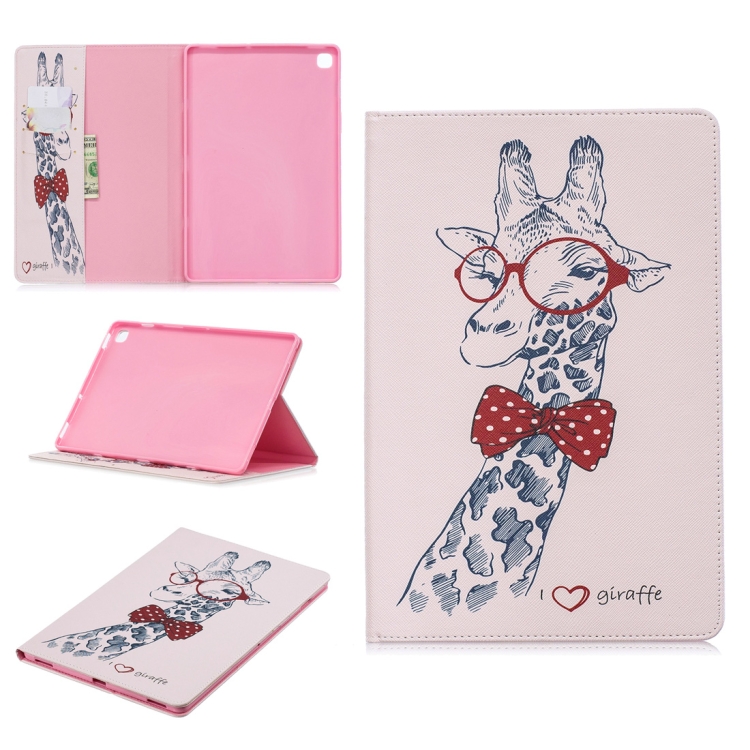 

Colored Drawing Deer Pattern Horizontal Flip Leather Case for Galaxy Tab S5e 10.5 T720 / T725, with Holder & Card Slots & Wallet