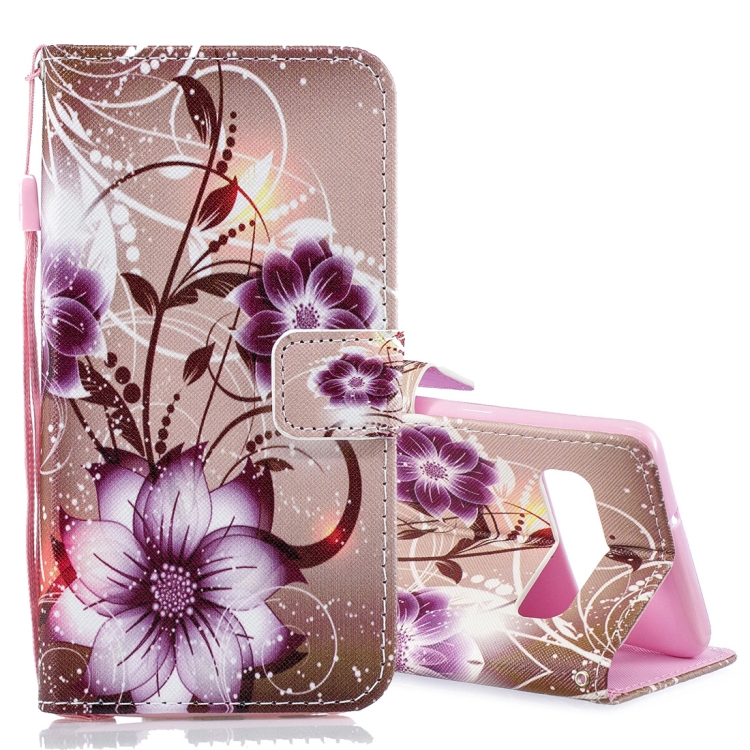

Lotus Pattern Horizontal Flip Leather Case for Galaxy S10 5G, with Holder & Card Slots & Wallet