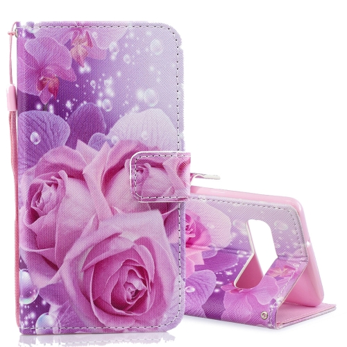 

Rose Pattern Horizontal Flip Leather Case for Galaxy S10 5G, with Holder & Card Slots & Wallet