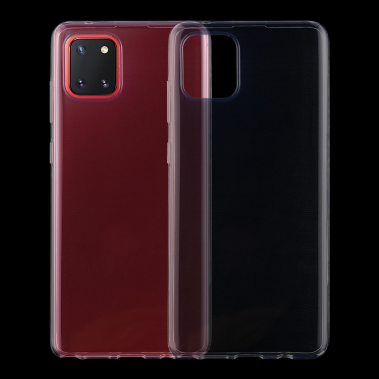 

For Galaxy Note 10 Lite 0.75mm Ultrathin Transparent TPU Soft Protective Case