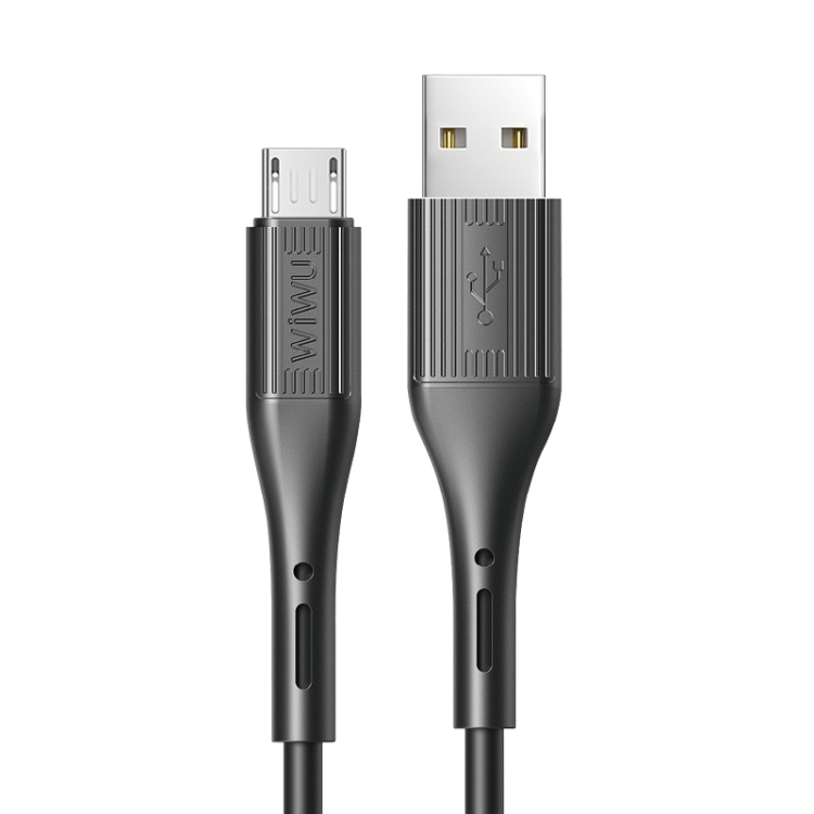 

WIWU G40 1.2m 2.4A USB to Micro USB Charging Cable (Black)