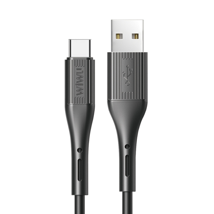 

WIWU G50 1.2m 2.4A USB to Type-C/USB-C Charging Cable(Black)