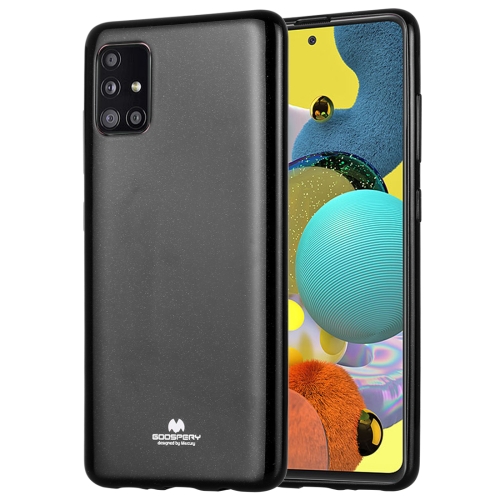 

GOOSPERY JELLY Full Coverage Soft Case For Galaxy A51(Black)