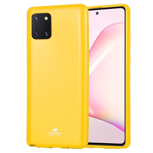 

GOOSPERY JELLY Full Coverage Soft Case For Galaxy Note 10 Lite (Yellow)