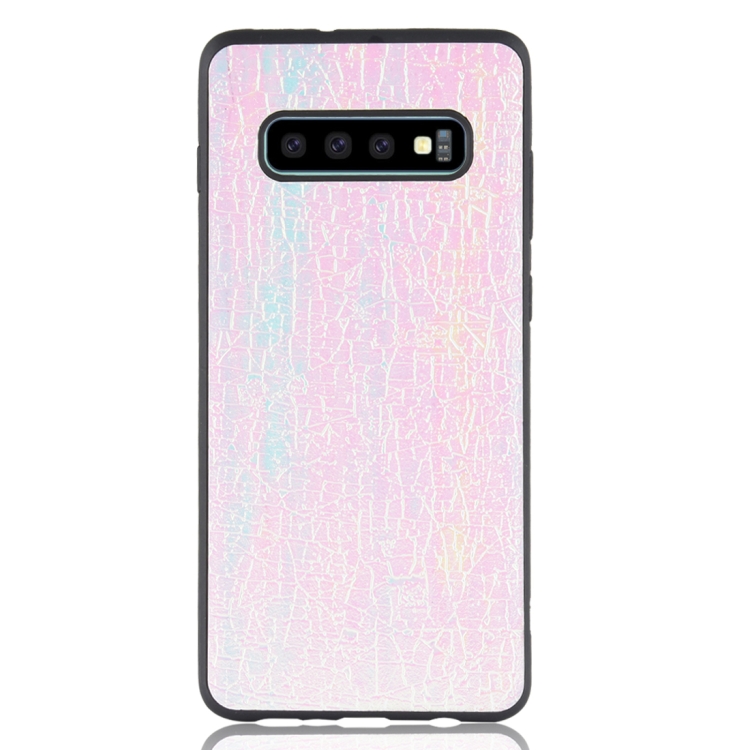 

Magic Color PU + TPU Protective Case for Galaxy S10 (Pink)
