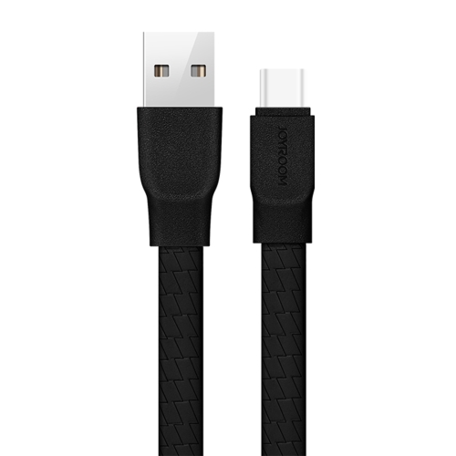 

JOYROOM L127 2.4A 1.2m Type C to USB Fast Charging Cord Flat Charge Cable, For Samsung / Huawei P9 / Xiaomi 5 / Meizu Pro 5 / LG / HTC and Other Smartphones(Black)