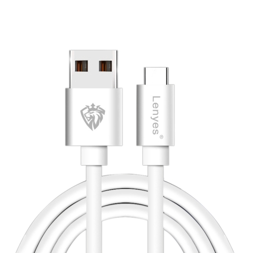 

Lenyes LC701 1.5m 2.4A Output USB to USB-C / Type-C PVC Data Sync Fast Charging Cable